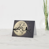 Midnight under the Moon Note Card Bedankkaart (Voorkant)