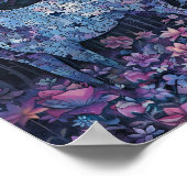 Midnight Unicorn Puzzle - Celestial Fantasy Art Poster (Hoek)