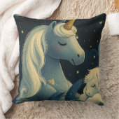 Midnight Unicorn Slumber Party Kussen (Deken)