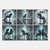 Midnight Unicorns inpakpapier Vel (Voorkant 3)