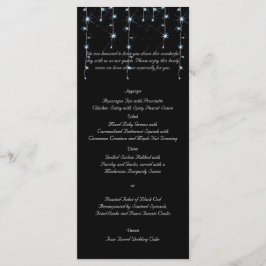 Midnight Vineyard Bruiloft Menu