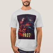 MIDNIGHT VINTAGE CAR 1937 T-SHIRT (Voorkant)