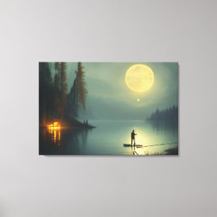 Midnight Vist Canvas Print