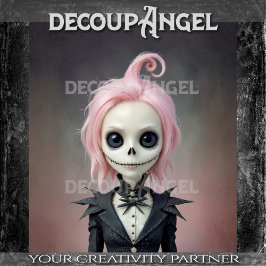 Midnight Waltz Decoupage Tissuepapier