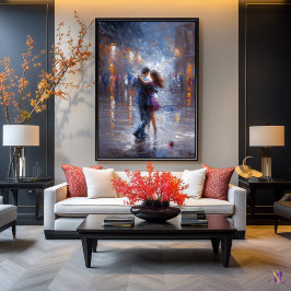 Midnight Waltz - Regenachtige Romance in Hedendaag Poster