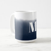 Midnight Watercolor Koffiemok (Voorkant links)