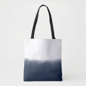 Midnight Watercolor Tote Bag (Voorkant)
