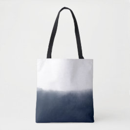 Midnight Watercolor Tote Bag