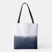 Midnight Watercolor Tote Bag (Achterkant)