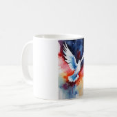 Midnight Waterverf Elegance Mok (Voorkant links)