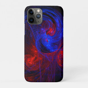 Midnight Wave - Abstracte fractale kunst Case-Mate iPhone Case