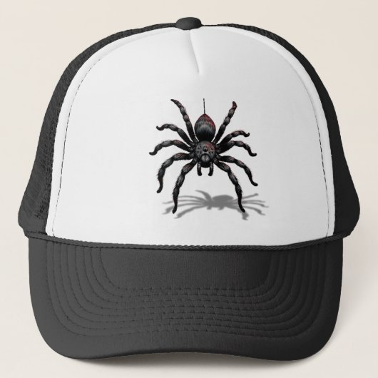 Midnight Weaver (Spider and the Web) Themed Hat Trucker Pet (Voorkant)