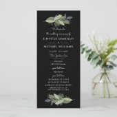 Midnight Wedding Springs Programma Programmakaart (Staand voorkant)