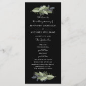 Midnight Wedding Springs Programma Programmakaart (Voorkant)