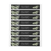 Midnight Wedding Springs Retour Adres Label (Vel)