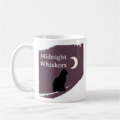 Midnight Whiskers Classic Mok, 11 oz Koffiemok (Links)