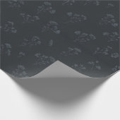 Midnight Wildflower Wrapping Paper Cadeaupapier (Hoek)
