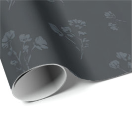 Midnight Wildflower Wrapping Paper Cadeaupapier