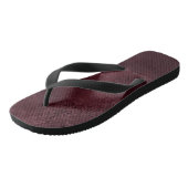 Midnight Wine Romance | Dark Satiny Grunge Damask Teenslippers (Schuin)