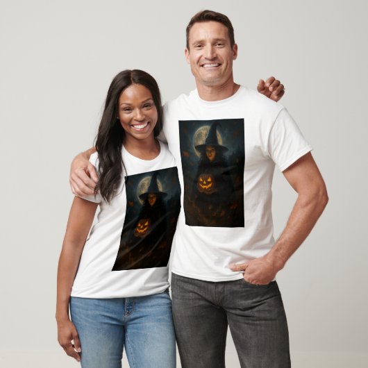 Midnight Witch & Pumpkin Glow - Film in het Nederl T-shirt (Unisex)