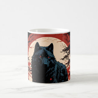 Midnight Wolfs Moon Koffiemok