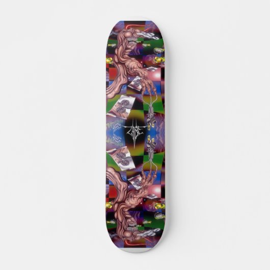 midnightskateboard persoonlijk skateboard (Voorkant)