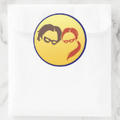 MidnightSQL Hero Logo - Stickers (Tas)