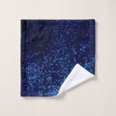 Midnite Blue Confetti Bad Handdoek (Wasdoekje)