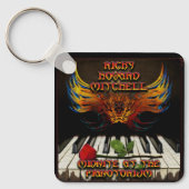 Midnite in het Pianotorium Sleutelhanger (Voorkant)