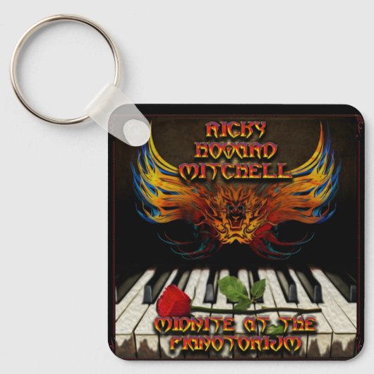 Midnite in het Pianotorium Sleutelhanger (Voorkant)