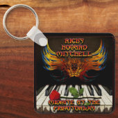 Midnite in het Pianotorium Sleutelhanger (Voorkant)