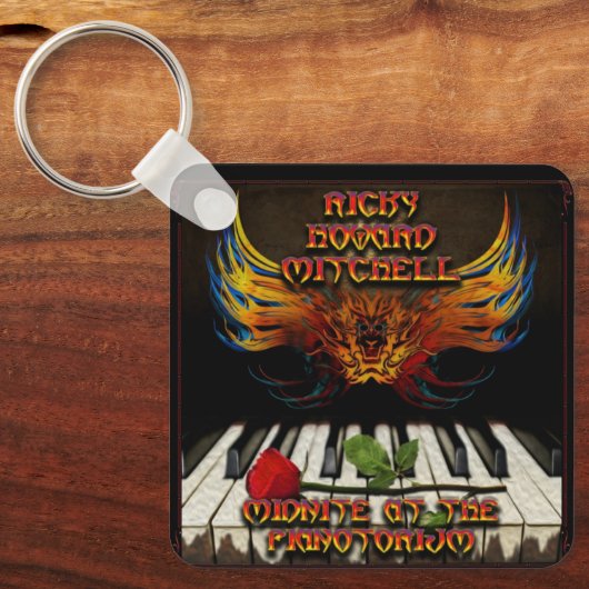 Midnite in het Pianotorium Sleutelhanger (Voorkant)