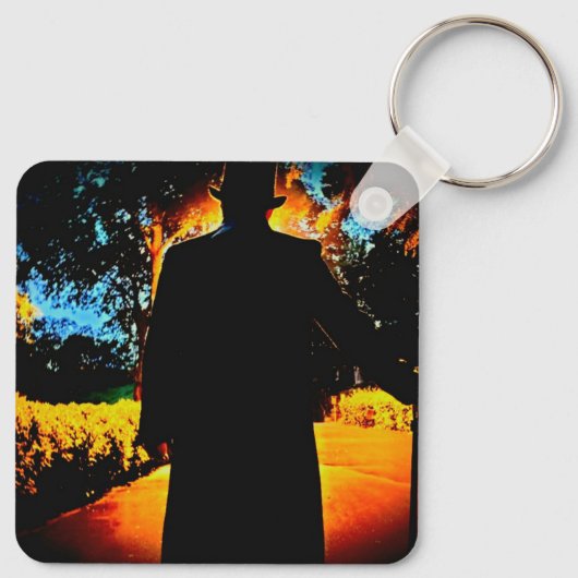 Midnite in het Pianotorium Sleutelhanger (Achterkant)