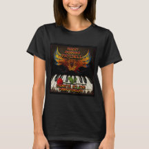 Midnite in het Pianotorium Vrouwen T shirt