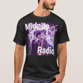 Midnite Radio Ondergrondse Internetstation T-shirt