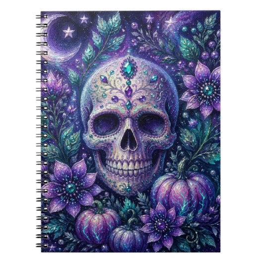 MidNiteMysticSkull Notitieboek (Voorkant)
