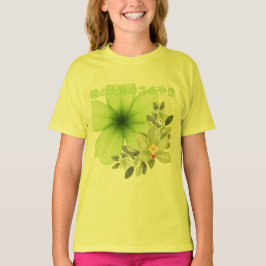 Midori no daichi no sasayaki yellow t-shirt