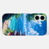 Midori to Umi no Michi Case-Mate iPhone Case (Achterkant (horizontaal))