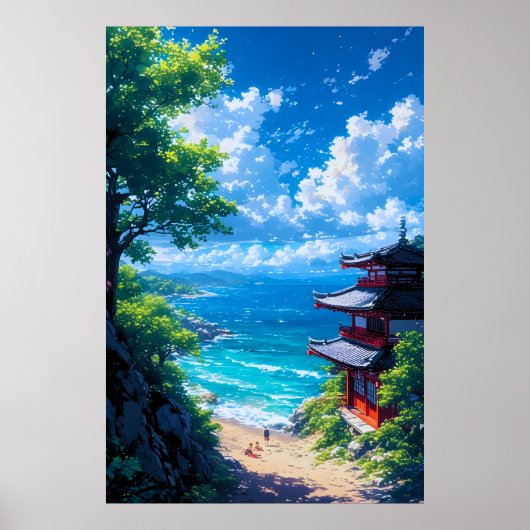 Midori to Umi no Michi  Poster (Voorkant)