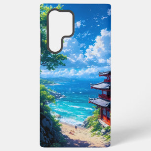 Midori to Umi no Michi  Samsung Galaxy Hoesje