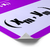 Midpoint-formule Poster (Hoek)