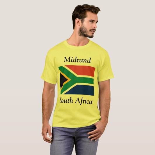 Midrand, provincie Gauteng, Zuid-Afrika T-shirt (Voorkant volledig)