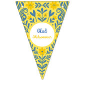Midsommar - Traditionele Zweedse Midzomer Vlaggetjes (Eerste vlag)