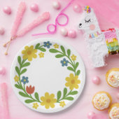 Midsommar - Traditionele Zweedse zomerzonnewende Papieren Bordje (Feest)