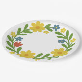 Midsommar - Traditionele Zweedse zomerzonnewende Papieren Bordje (Gekanteld)