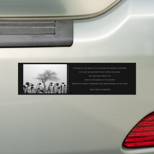 "Midst van de kroeg" Bumpersticker (Op auto)