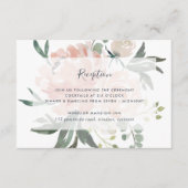 Midsummer Bloemen Ontvangstkaart Informatiekaartje (Voorkant)