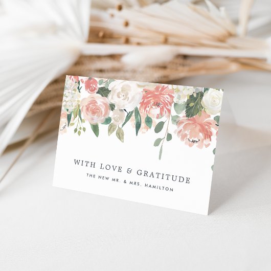 Midsummer Bloemstuk Persoonlijke Dankjewel Bedankkaart