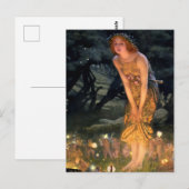 “Midsummer Eve” door Edward Robert Hughes Briefkaart (Voorkant / Achterkant)