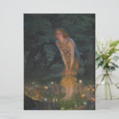 Midsummer Eve (door Edward Robert Hughes) Kaart (Staand voorkant)